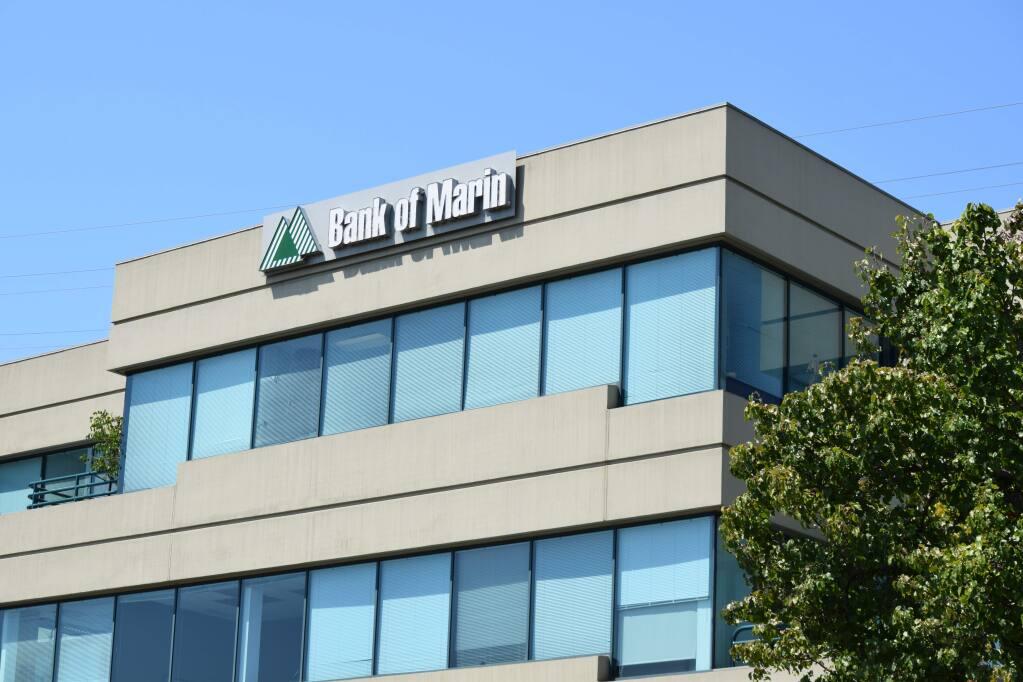 Bank of Marin is based in Novato. (courtesy of Bank of Marin)