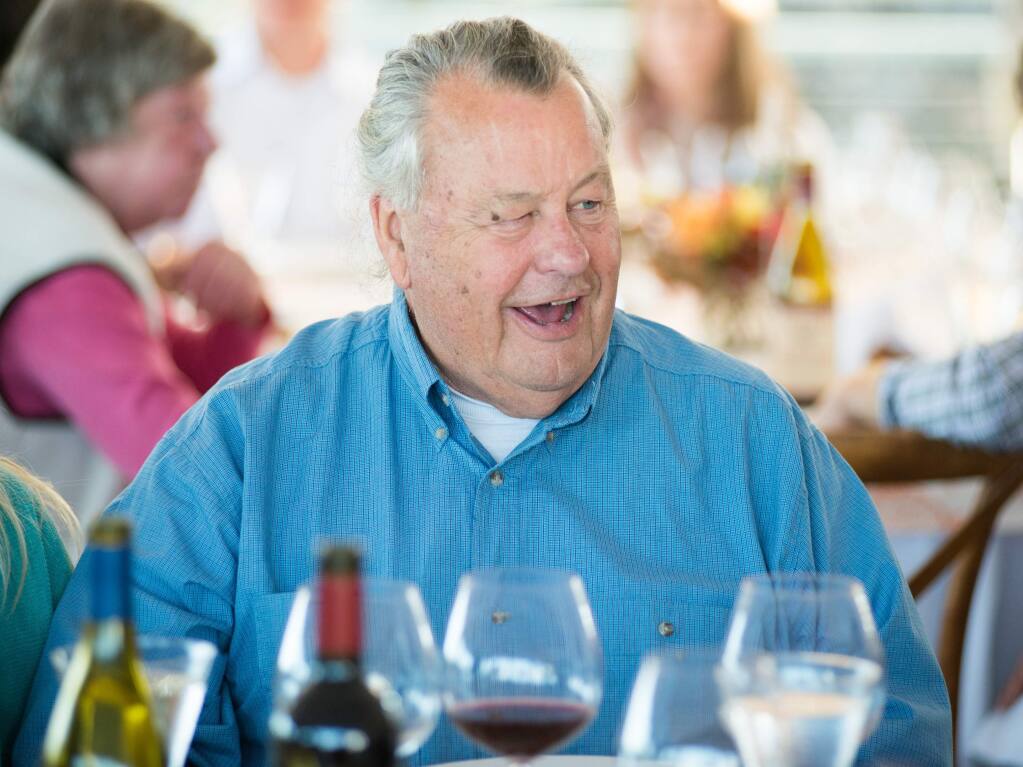 2019: Burt Williams began making his own at home at just 24, eventually forming Williams-Selyem Winery in Healdsburg. He passed away on Dec. 11 at age 79. (PD File)