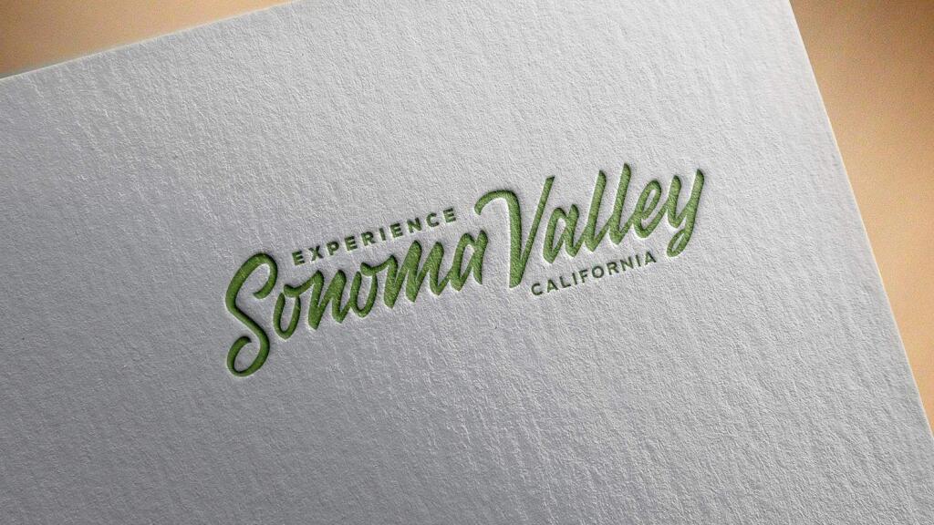 Creative sample of the new brand logo for Sonoma Valley Visitors Bureau. (SVVB)