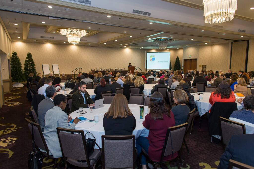 More than 250 nonprofit leaders gathered at the Resilience Convening, an event hosted by the Community Foundation of Sonoma County, to discuss a coordinated fire rebuilding and recovery effort.