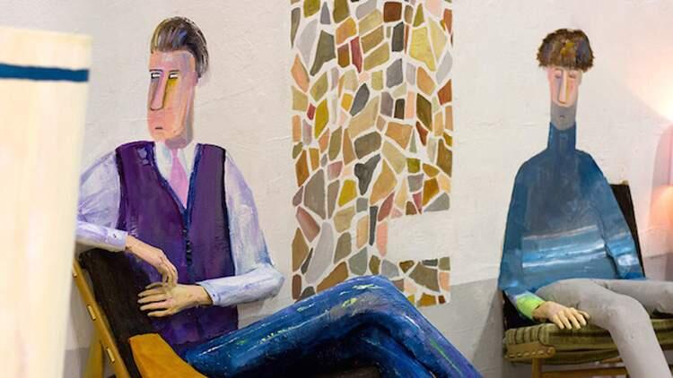 The Oscar-nominated animated film short 'The Bigger Picture,' directed by Daisy Jacobs, blends 2-D and 3-D animation and features a mix of David Hockney-esque wall paintings and stop-motion sculpture.