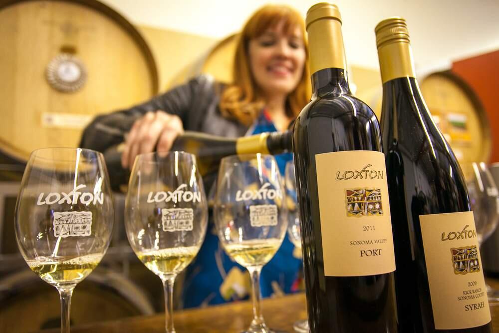 One of the 20 participating wineries in the holiday event this weekend. Photo by Kim Carroll.