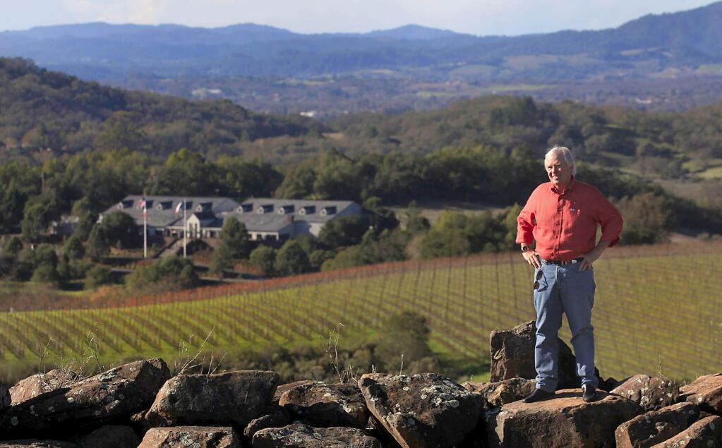 Bill Foley bought Chalk Hill Winery back in 2010. Foley is acquiring vineyards and wineries at a quick pace, Tuesday Dec. 18, 2012. (Kent Porter / Press Democrat) 2012