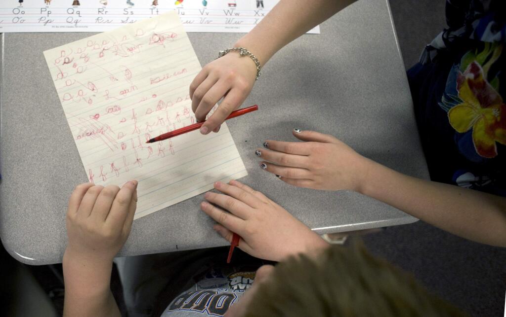 Supporters of cursive education hope to remind the public of the developmental and educational benefits linked to a style of expression some are perhaps too ready to relegate to the past. (Peter Stevenson/The New York Times, 2011)