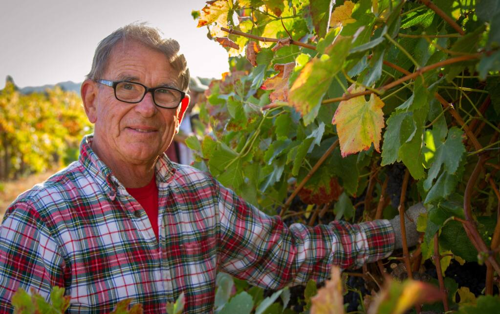 Vintner and winemaker Bill Nachbaur of Acorn Winery. (Acorn Winery)