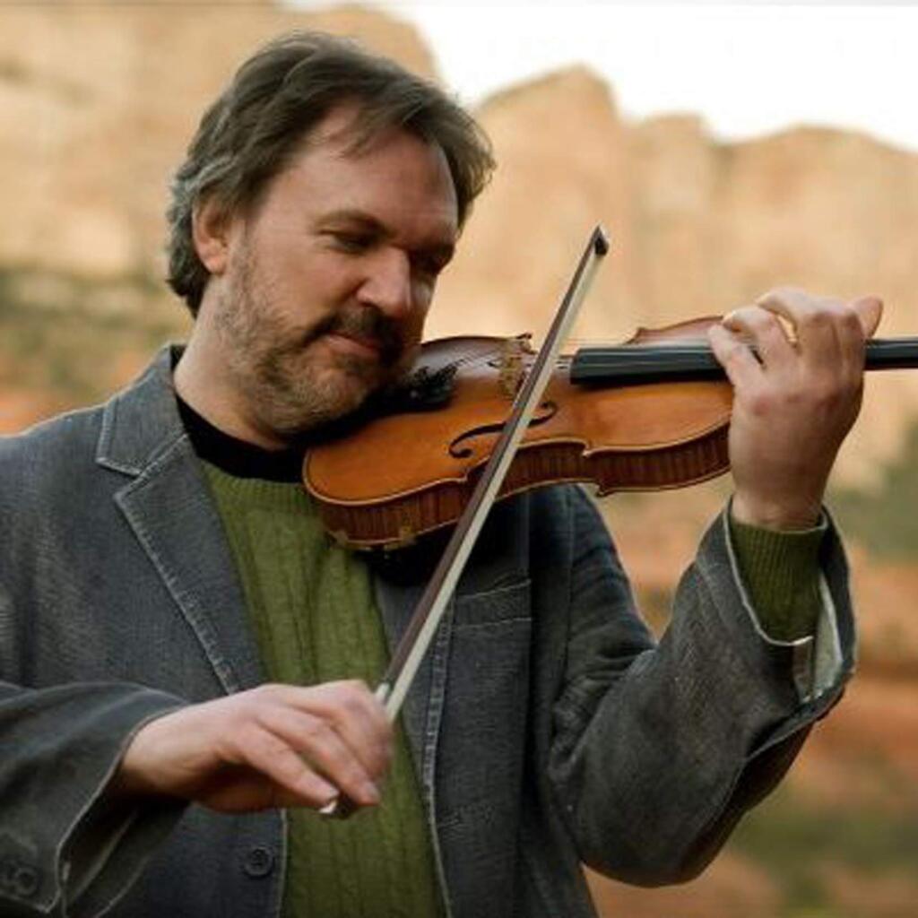 Grammy-winning fiddler Mark O'Connor plays the Luther Burbank Center for the Arts in Santa Rosa on Dec. 16. (MARK O'CONNOR/ FACEBOOK)