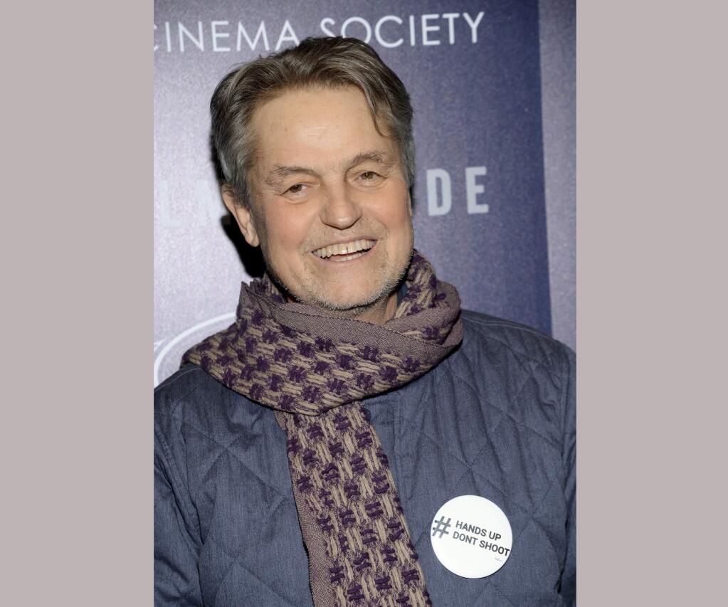 FILE - In this Jan. 20, 2015 file photo, Jonathan Demme attends the premiere of 'Song One' in New York. Demme died, Wednesday, April 26, 2017, of complications from esophageal cancer in New York. He was 73. (Photo by Evan Agostini/Invision/AP, File)