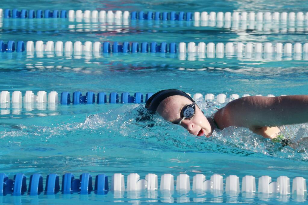 Glorianna Ring has been a stand-out swimmer throughout her years at Sonoma Valley High School. (Index-Tribune file photo)2020