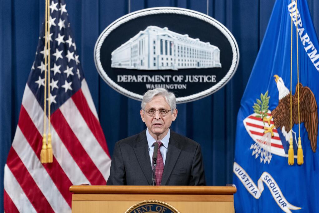 Attorney General Merrick Garland. (Andrew Harnik/Pool/Getty Images)