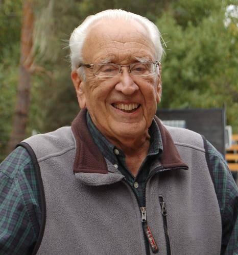 Longtime vintner and journalist Dick Hafner, who died Nov. 17, 2022, at age 96. (Courtesy of the Hafner family)