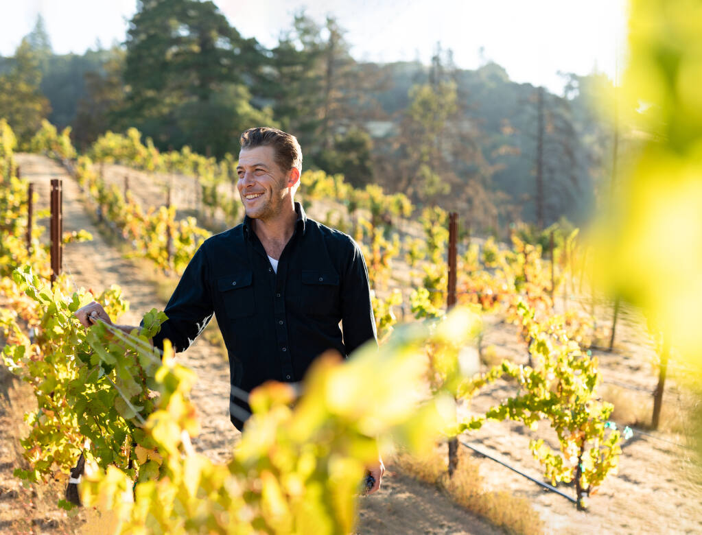 “Planting more diverse vineyards will allow us to work with nature rather than against it,” said Sam Bilbro of Idlewild Wines, where he specializes in wines inspired by Italy’s Piedmont region. (Leigh Ann Beverly)