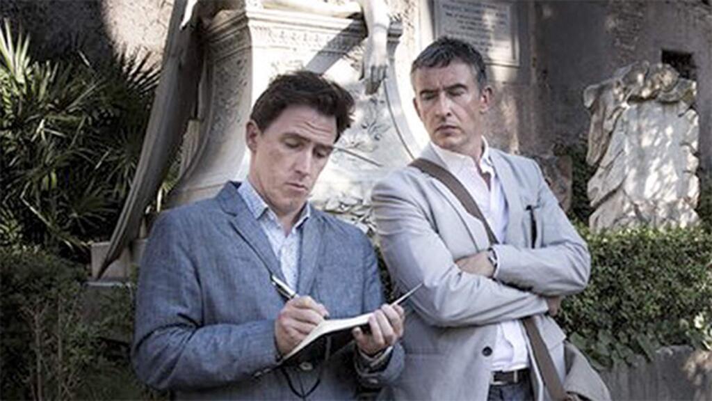 IFC FilmsSteve Coogan, right, and Rob Brydon, master impersonators, are off on a new trip, this time to Italy, in the comedy “The Trip to Italy.'