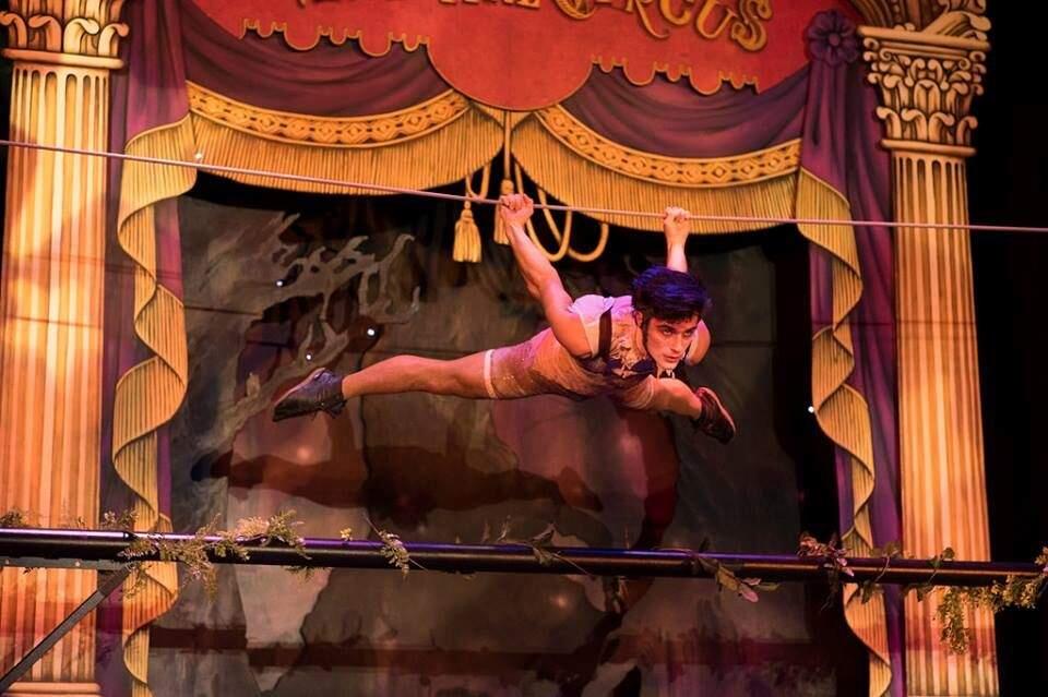 Colin Creveling, a 'one man circus,' will be one of the performers in Cirque du Boheme's 'Somewhere.'