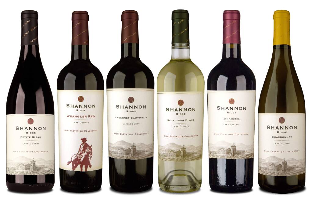 Production of Shannon Ridge Family of Wines brands reaches 180,000 cases annually in mid-2018. (COURTESY OF SHANNON RIDGE)
