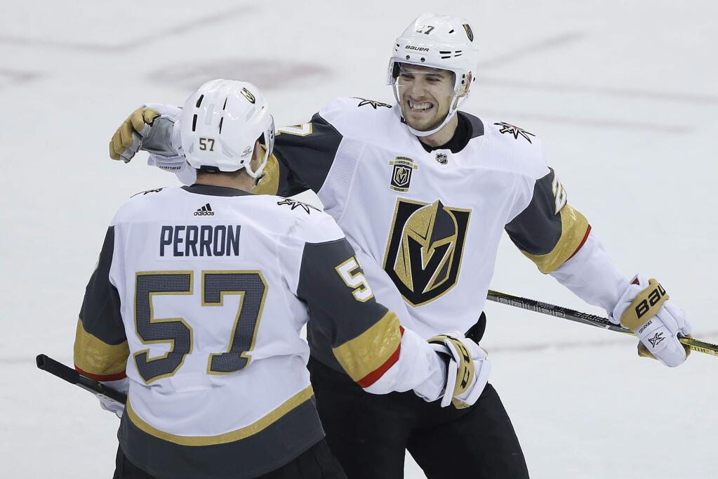 The U.S. Amry filed a trademark violation claim against the Las Vegas Golden Knights, an NHL expansion team owned by Sonoma County wine magnate Bill Foley. (JOHN WOODS / Canadian Press)
