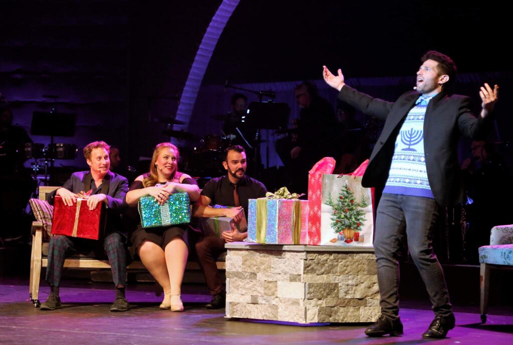 A North Bay tradition, the Transcendence Theatre Company's Broadway Holiday Spectacular brought Broadway-style song and dance and many magical moments to the Luther Burbank Center for the Arts in Santa Rosa, Dec. 1-3. (Photo: Will Bucquoy)
