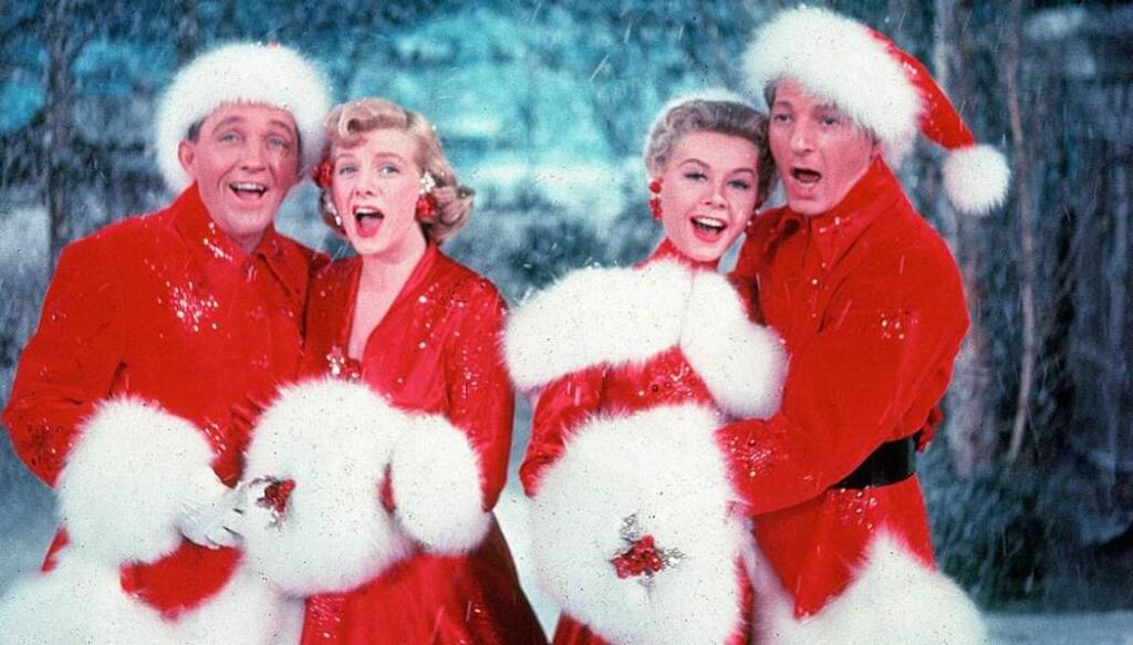 'White Christmas' (1954): Singers Bob Wallace (Bing Crosby) and Phil Davis (Danny Kaye) joins another duet to put on a Christmas show in Vermont, where the run into their hard-luck WWII commander and conceive a plan for a holiday extravaganza to aid his failing inn. Stream it on Netflix until Dec. 31. (IMDb)