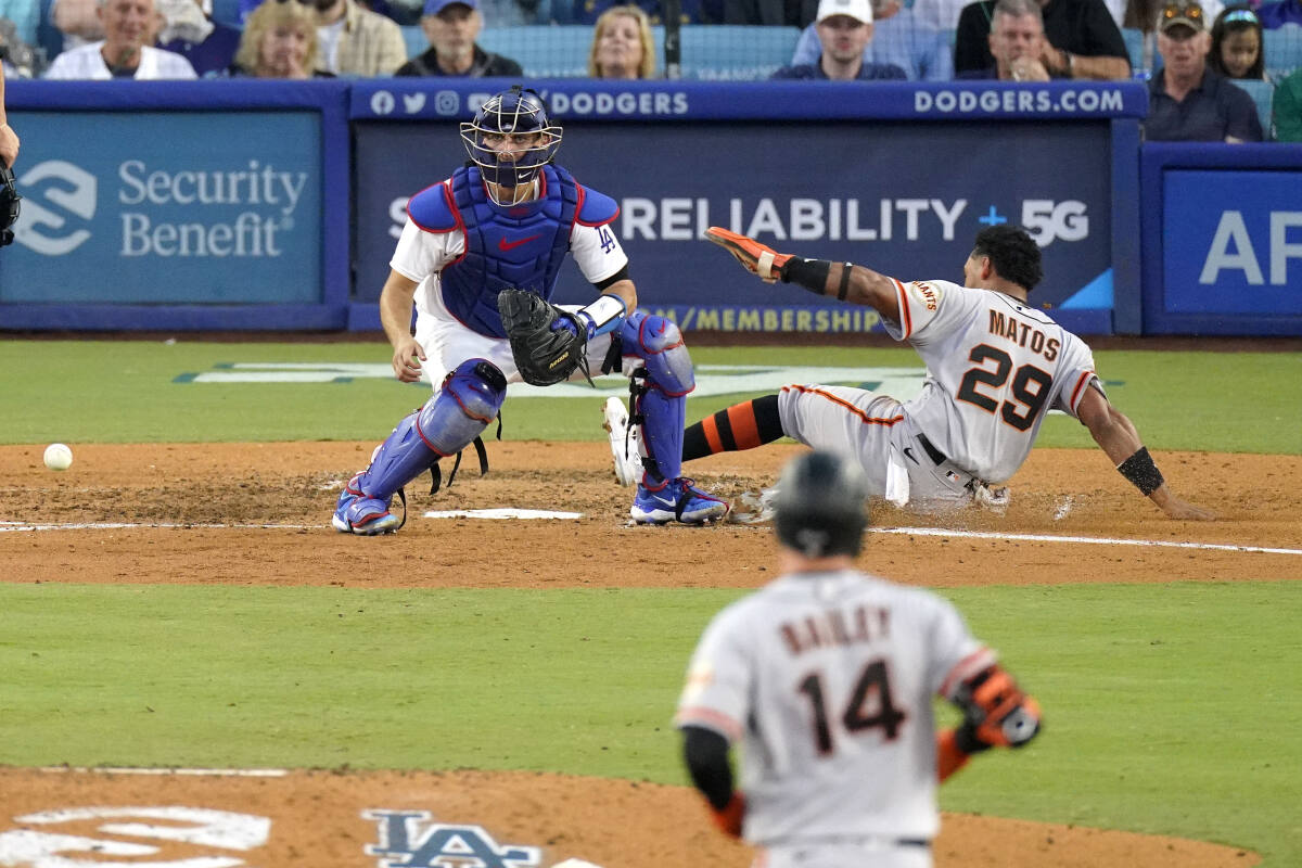 Giants’ 15-0 rout of slumping LA matches worst home shutout loss in Dodgers’ history