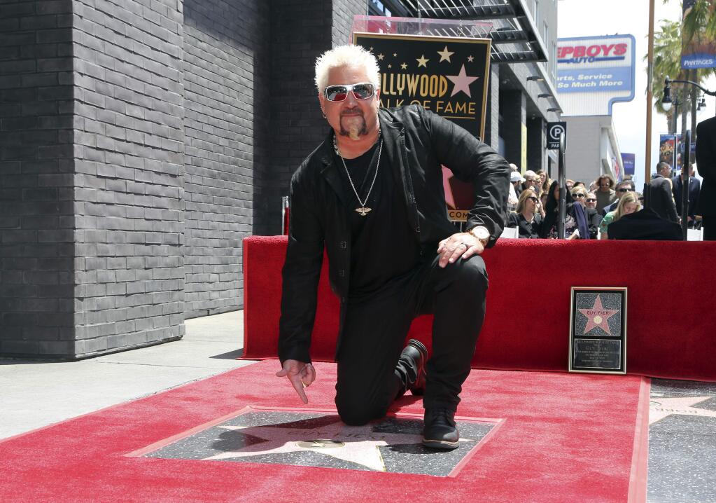 With his bleach blond hair and larger-than-life personality, Santa Rosa chef and restaurateur Guy Fieri knows how to put on a show. After claiming the title of the “Next Food Network Star” in 2006, Fieri skyrocketed to international fame hosting a number of cooking, reality and game shows. Fieri won an Emmy for his family reunion show in 2013 and has been nominated for several others. In 2019, the celebrity chef was honored with a star on the Hollywood Walk of Fame. (Willy Sanjuan/Invision/AP)