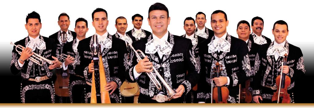 The Santa Rosa Symphony will present the Mexican mariachi stars Mariachi Sol de Mexico in a free concert on July 31 at the Green Music Center. (Courtesy photo, 2014)