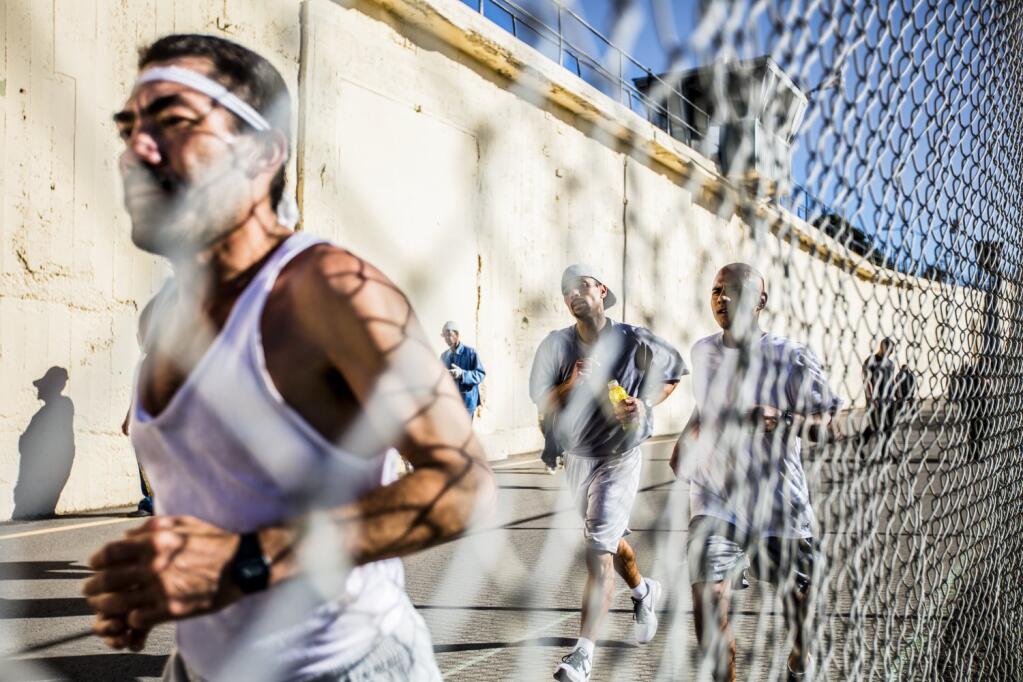 The Alexander Valley Film Society’s online festival will feature a work in progress: “26.2 to Life: The San Quentin Prison Marathon.” (Jianca Lazarus.)
