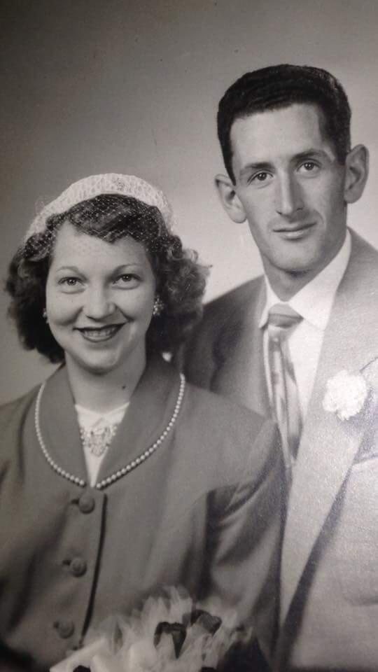 Longtime Petaluma residents Bertha and Harold Coombes. (Family photo)
