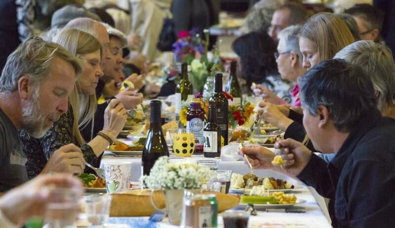 Turkey, gravy and a savory potato mash will be piled on plates from 3 to 5 p.m. this Thanksgiving at the Sonoma Valley Veterans Memorial Building.