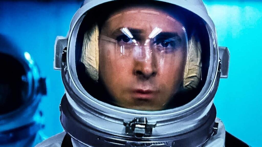 FIRST MAN: Ryan Gosling plays Neil Armstrong, the first man to step on the moon.