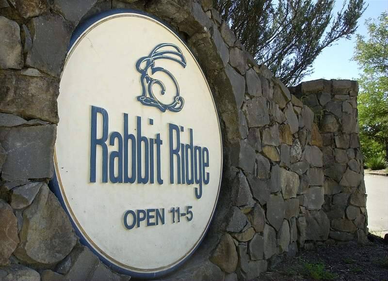 PC: The entrance to Rabbit Ridge Vineyards in Healdsburg. cc0806_Rabbit_Ridge_Sign.jpg8/7/2001: E6-B: Rabbit Ridge Vineyards in Healdsburg is a 44.8-acre property with 25 acres in grapes and a 1,000-square-foot tasting room.