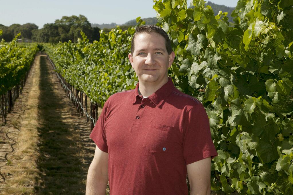 Foursight winemaker Joe Webb