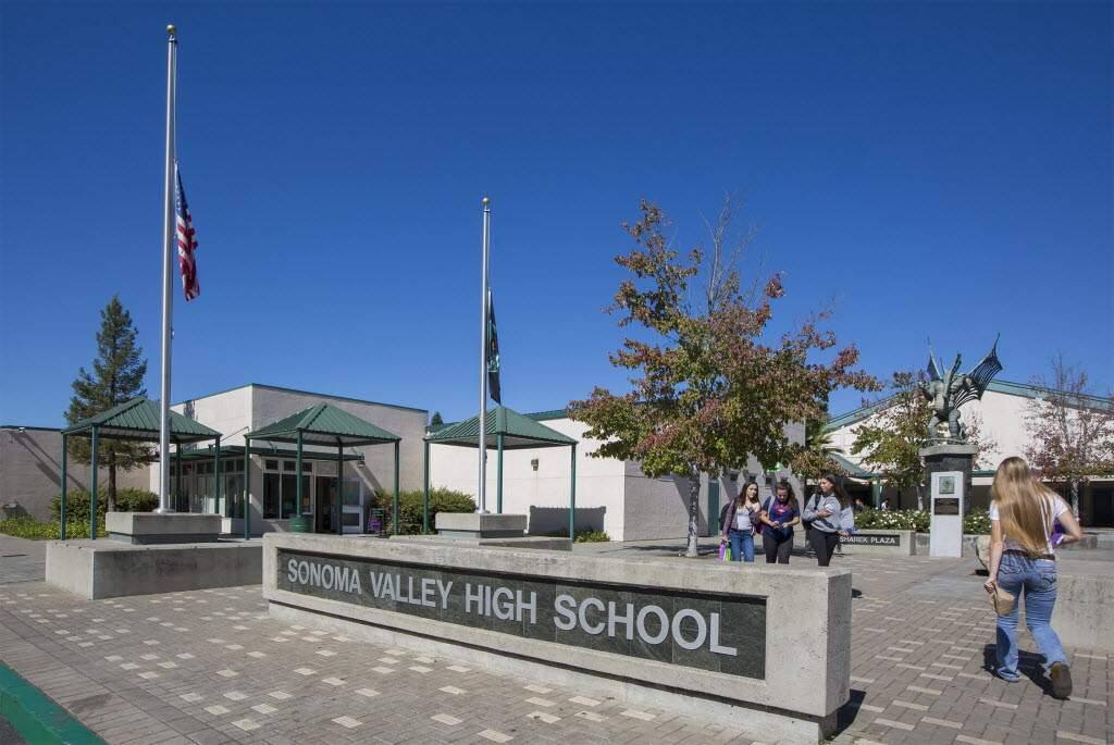 The Sonoma Valley Unified School District intends to remain closed through Friday, Oct. 11. (Robb Pangelly/Sonoma Index-Tribune)