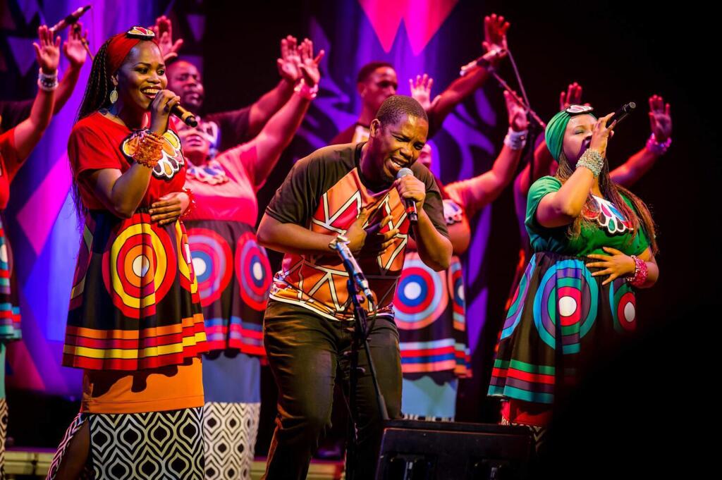 Soweto Gospel Choir's “Songs of the Free” tour has a higher goal. Starting last year, the 20-member South African ensemble has been touring in honor of the 100th anniversary of the birth of Nelson Mandela, their country's first black president, who served from 1994 to 1999.