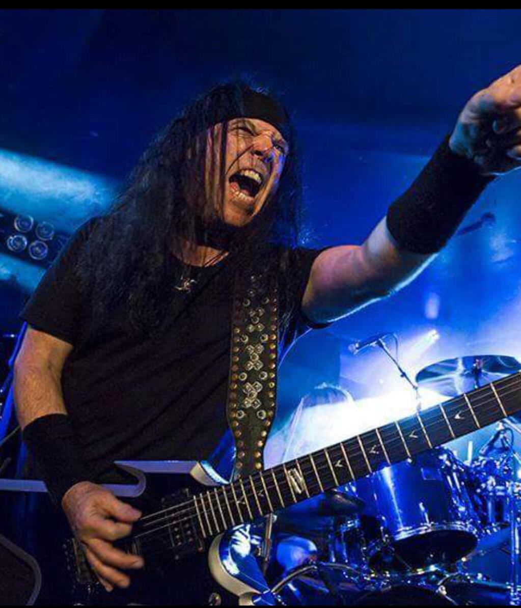 Geoff Thorpe, who moved to Santa Rosa in 1979 and founded Vicious Rumors, an American heavy metal band that has a big following around the world, especially in Europe. (FREEMAN PROMOTIONS)