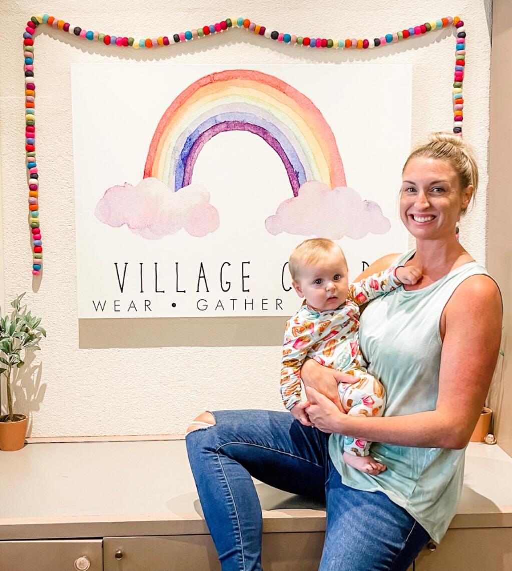 Emily Rich, who runs Village Child in downtown Novato, is also on the board of of the downtown business association. Photo courtesy of Village Child