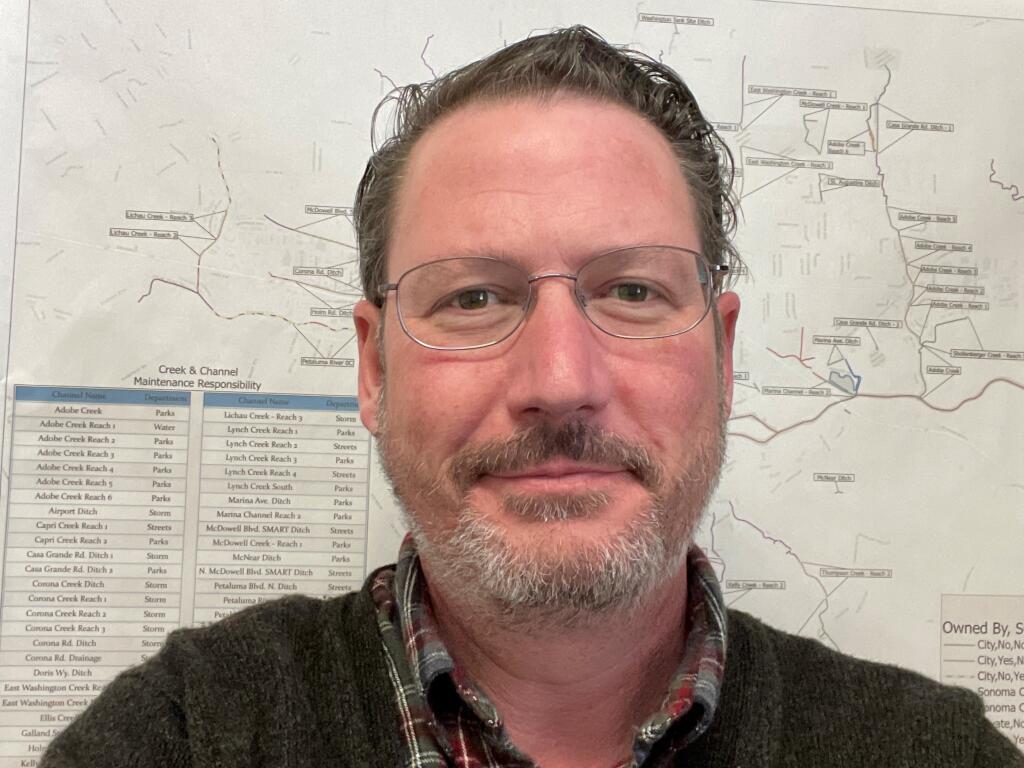Tom Jordan was hired as Petaluma's new emergency program manager in August 2022. (Photo courtesy of Tom Jordan)