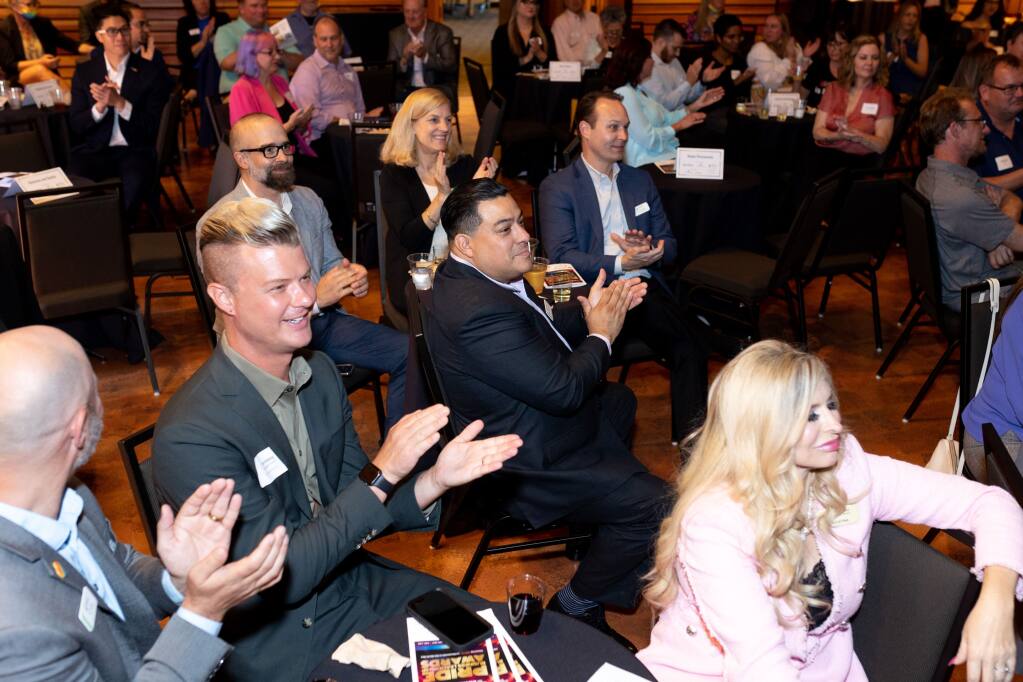 Scroll through this gallery to see who attended North Bay Business Journal's Pride Business Leadership Awards event, held Wednesday, June 14, 2022, at Luther Burbank Center for the Arts. (Loren Hansen Photography)