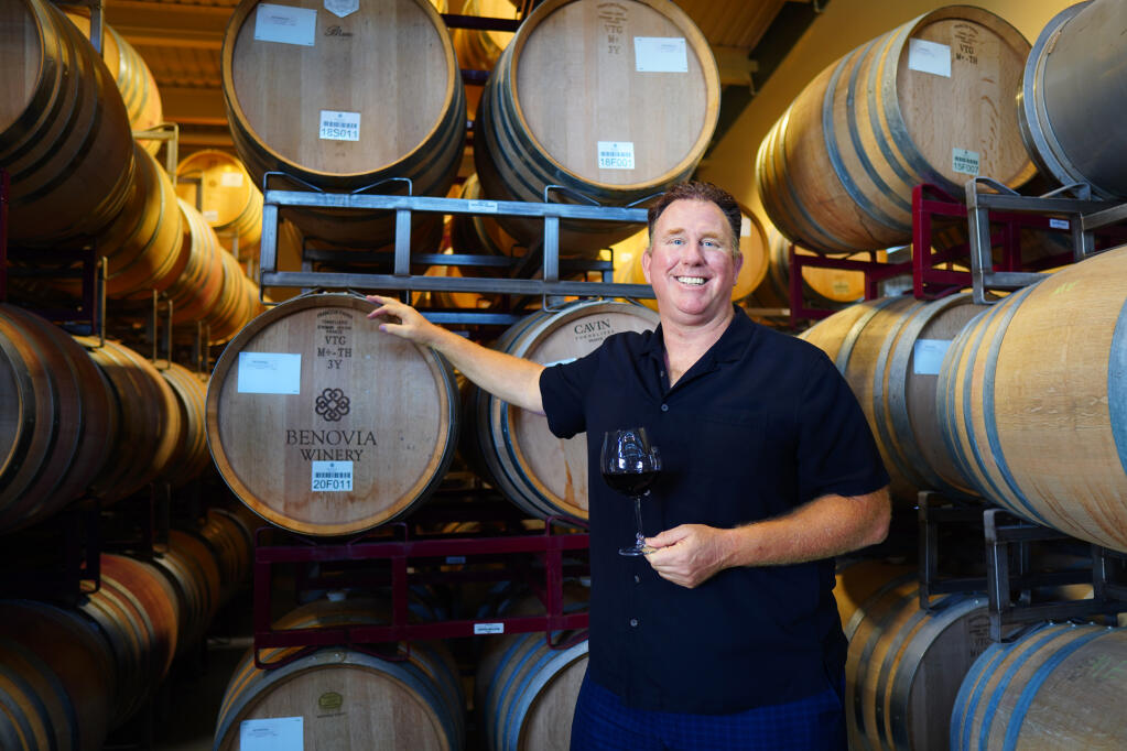 Mike Sullivan crafted the standout Benovia Pinot Noir (Benovia Winery)