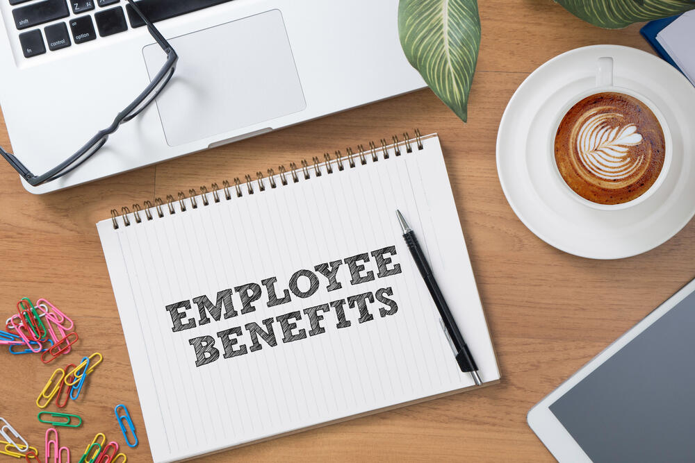 Artistic concept of employee benefits. (Shutterstock)