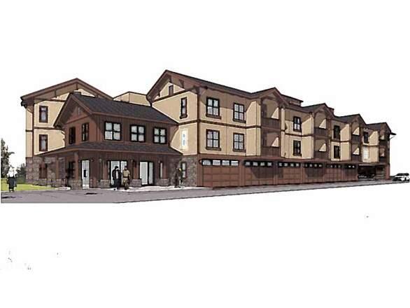 Artistic rendering of the hotel and affordable units (COURTESY OF CITY OF HEALDSBURG)