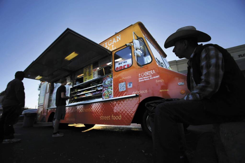 El Roy's Mexican Grill was voted the best food truck in Sonoma County by voters in the Press Democrat's Best of Sonoma County Awards. (CHRISTOPHER CHUNG / PRESS DEMOCRAT)