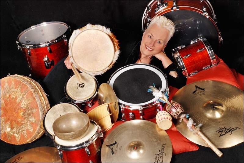 'Keeper of the Beat: A Woman's Journey into the Heart of Drumming,' a documentary about drummer Barbara Borden, airs Wednesday, March 28 on KRCB. (COURTESY PHOTO)