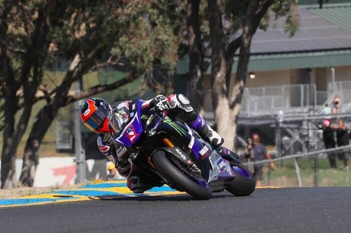 BRIAN J. NELSON PHOTOCameron Beauber swept both Superbike races in his return to the Sonoma Raceway.