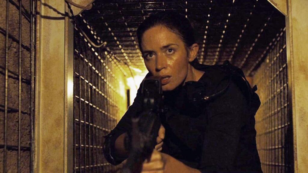 LionsgateEmily Blunt plays Kate, an idealistic FBI agent who is enlisted by an elite government task force to aid in the escalating war against drugs in 'Sicario.'