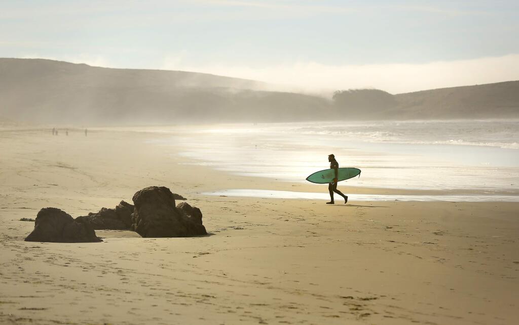 Head to the coast. Our Sonoma Coast is known for its year-round chilly weather. (Conner Jay/The Press Democrat)