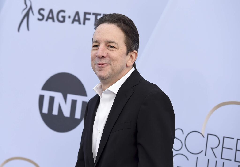 FILE - In a Sunday, Jan. 27, 2019 file photo, Brian Tarantina arrives at the 25th annual Screen Actors Guild Awards at the Shrine Auditorium & Expo Hall, in Los Angeles. Tarantina, a character actor whose most recent role was in “The Marvelous Mrs. Maisel,” has died in his Manhattan home. The New York Police Department says officers responded to the apartment on West 51st Street shortly before 1 a.m. Saturday, Nov. 2, 2019. They found Tarantina on his couch, fully clothed but unconscious and unresponsive. He was pronounced dead at the scene. He was 60.(Photo by Jordan Strauss/Invision/AP, File)
