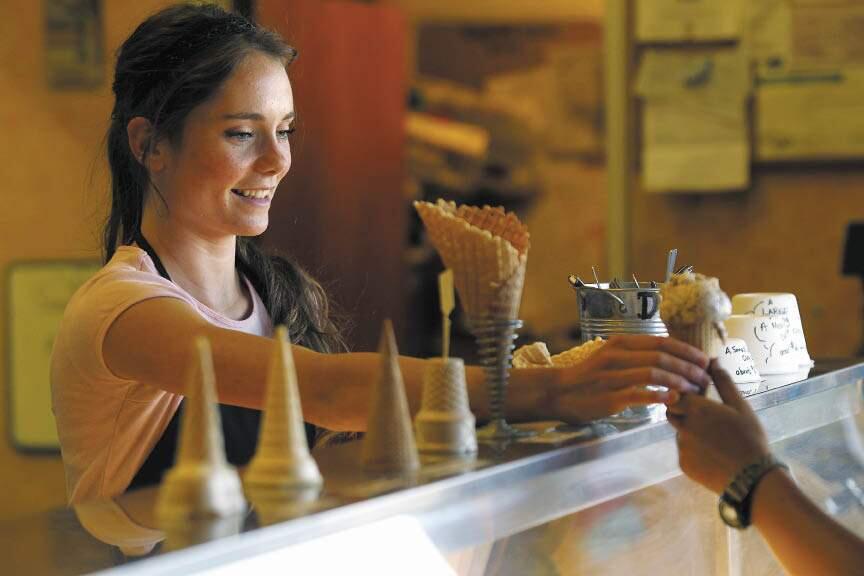 Screamin' Mimi's was voted the best ice cream shop in Sonoma County by voters in the Press Democrat's Best of Sonoma County Awards. (JOHN BURGESS / PRESS DEMOCRAT)