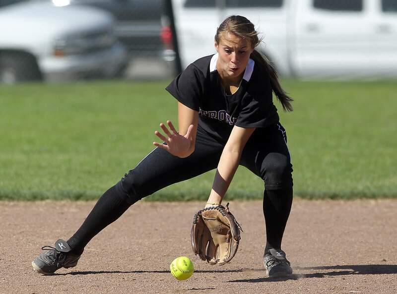 ARGUS-COURIER FILE PHOTOPetaluma High School graduate Joelle Krist has been named to the All-State first-team softball team by Cal-Hi Sports.