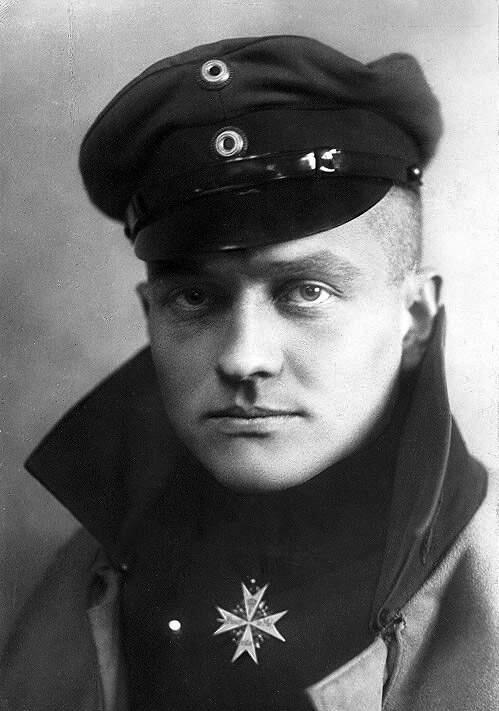 German pilot Manfred von Richthofen, aka The Red Baron.