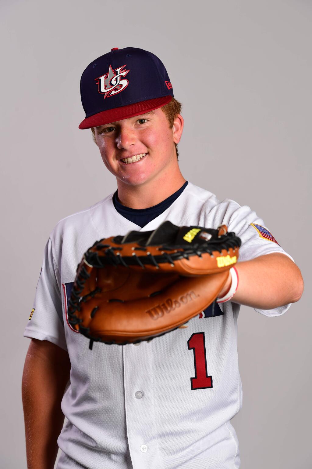 Joe Brown will miss the first week of high school as Team USA's 15U baseball squad plays in the World Cup tournament in Panama. Brown's team begins play Friday against China. (USA Baseball photo).