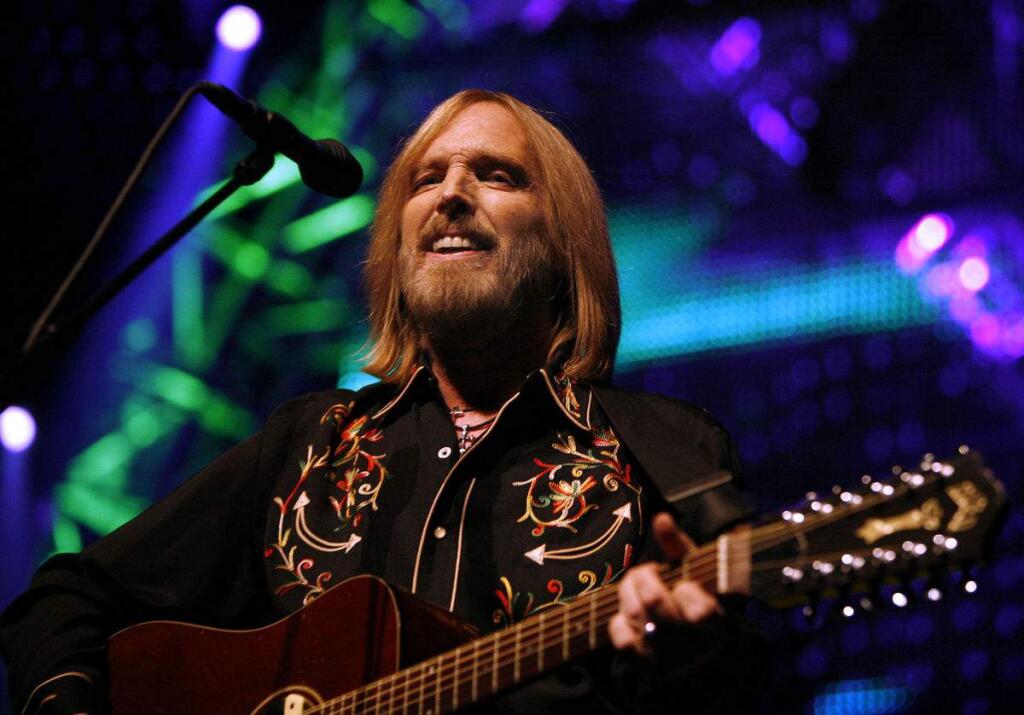 Tom Petty performing 'Christmas All Over Again.'